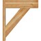 Ekena Millwork Traditional Block Rough Sawn Outlooker, Western Red Cedar, 8"W x 28"D x 32"H OUT08X28X32TRA05RWR - alternate 2